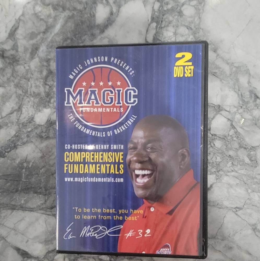 Magic Johnson Fundamentals - 2 DVD set